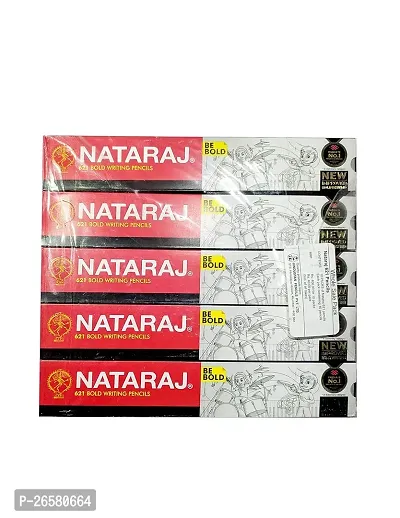 Nataraj 621 Writing Pencil Pack of - 5 (50 Pencils)-thumb0