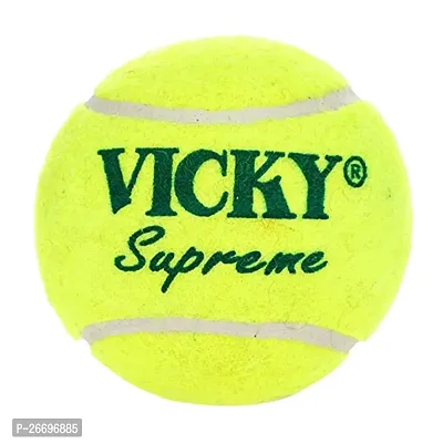 Vicky Supreme Tennis/Cricket Ball, Pack of 3-thumb2