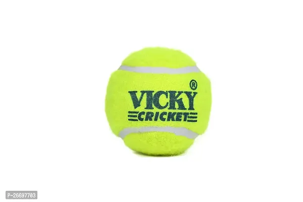 Vicky Supreme Tennis/Cricket Ball, Pack of 6-thumb2