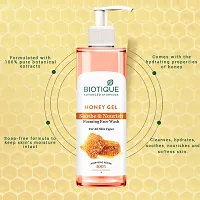 Biotique Honey Gel Soothe  Nourish Foaming Face wash | Soap Free Formula | Reduce Dryness | 100% Botanical Extracts | Suitable for All Skin Types | 200ml Visit the Biotique Store-thumb2