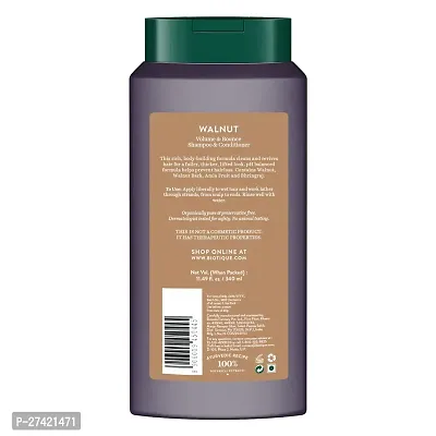 Biotique Bio Walnut Volume and Bounce Shampoo and Conditioner | For Fine and Thinning Hair| Volumizing Shampoo for Thin Hair |100% Botanical Extracts |340ml-thumb3