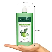Biotique Green Apple Shine  Gloss Shampoo  Conditioner| Promotes Healthy, Shiny and Glossy Hair | Nourishes Scalp | Makes Hair Soft  Smooth |100% Botanical Extracts| All Skin Types |-thumb2