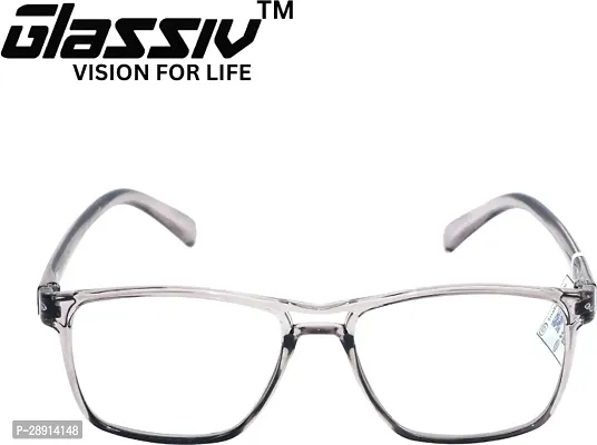 GLASSIV Full Rim +1.75 Square Reading Glasses 50 mm-thumb0