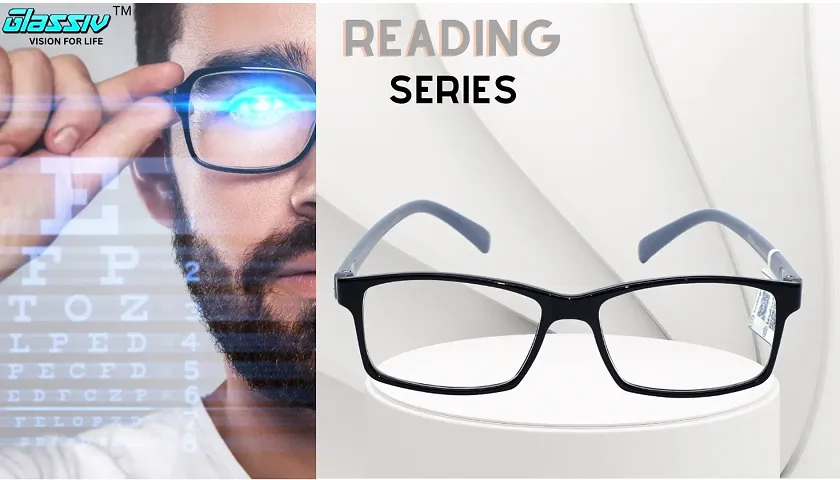 San Eyewear Men's & Women's Reactangle Full Frim Reading Glasses