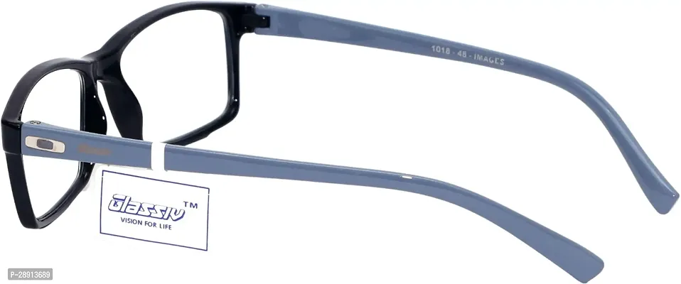 GLASSIV Full Rim +1.00 Square Reading Glasses 50 mm-thumb2