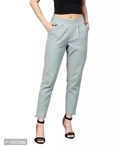 Trendy Women Cotton Trouser Pant