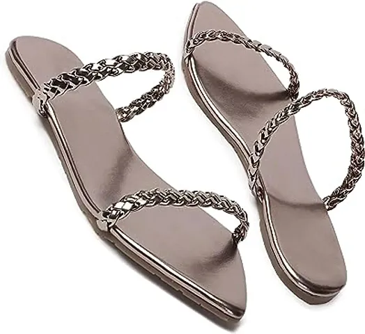 Elegant PU Sandals For Women