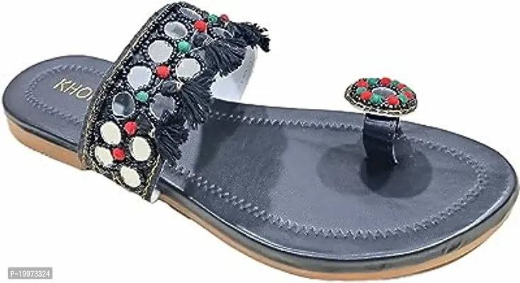 Elegant Multicoloured PU Sandals For Women