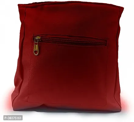 Stylish Red Artificial Leather Self Pattern Sling Bags For Women-thumb2