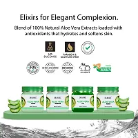 Dr Rashel Natural Aloevera Facial kit Suitable For all Ages , unisex Pack of 4 Contains cream, gel, scrub  facepack in it Helps in moisturizing face and body(Suitable For all skin type)-thumb2