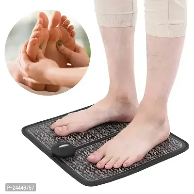 Rechargeable ( EMS ) FOOT massager mat , Muscle Stimulator, Simulated Massage Therapy for Foot,Hands,Arms,Shoulder,Arthritis Pain and Vericose Veins,Drug-free Pain Relief
