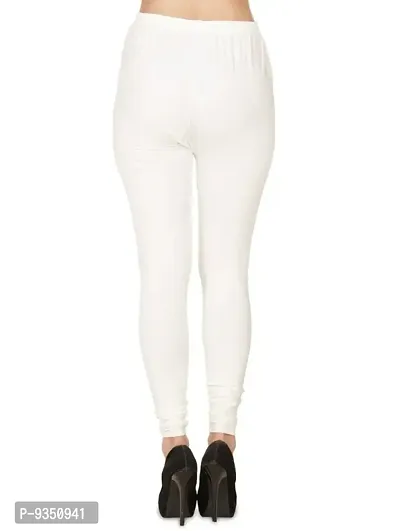 Classic Cotton Lycra Solid Leggings for Women-thumb2