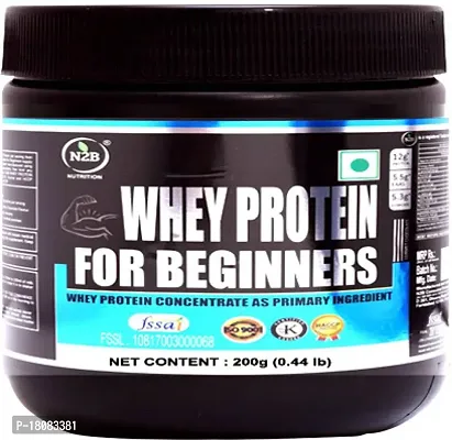 N2B Whey Protein/mass gainer/muscles gainer for Beginners 200G Whey Protein (200 g, Chocolate)-thumb0