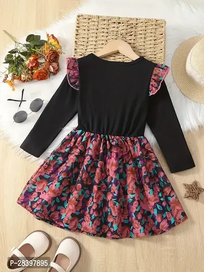 Beautiful Modal Printed Frock For Girl-thumb4