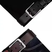 Classic Leather Solid Belt for Men-thumb3