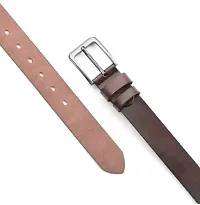 Classic Leather Solid Belt for Men-thumb1