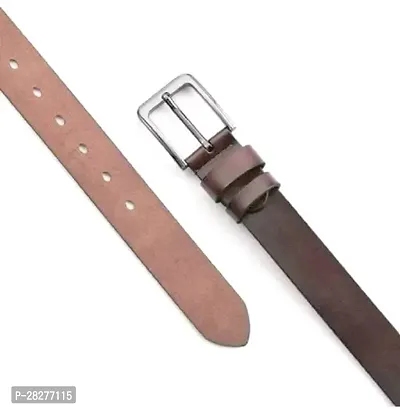 Classic Leather Solid Belt for Men-thumb2