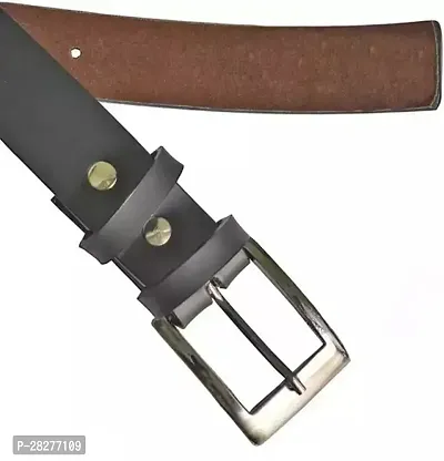 Classic Leather Solid Belt for Men-thumb2