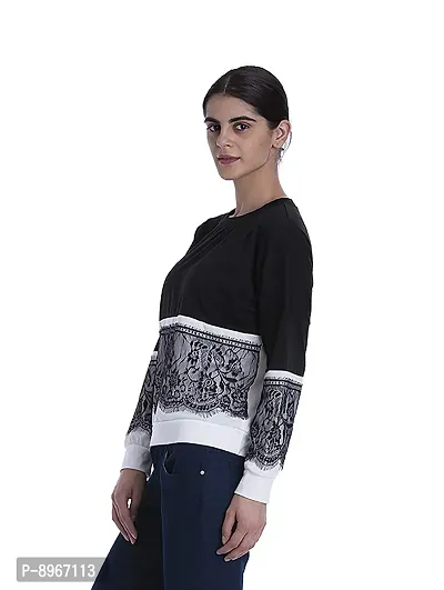 LAYA Women's Polyester Cowlneck Sweatshirt - (QW-GGWQ-CK9J)-thumb4