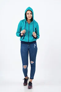 LAYA Women's Cotton Hooded Sweatshirt - (TYRA)-thumb2