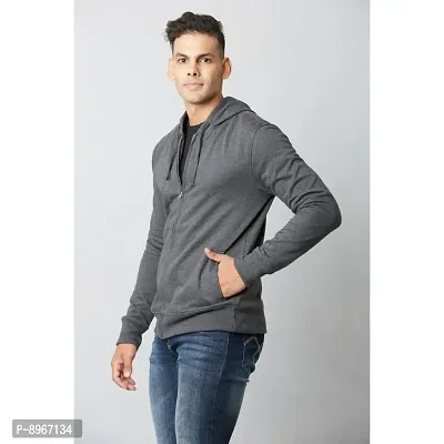 PRANERA Laya Men's Cotton Hooded Sweatshirt - (Robb)-thumb4