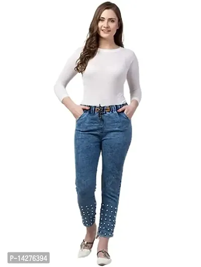 Cotume Collections Women's Slim Fit Jeans (Blue) (3XL, Blue, s)