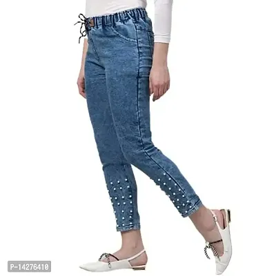 Cotume Collections Women's Slim Fit Jeans (Blue) (L, Blue, s)