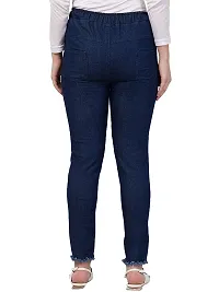 Women's Regular Fit Cotton Jeans (Coutume Collection_Blue_L)-thumb2