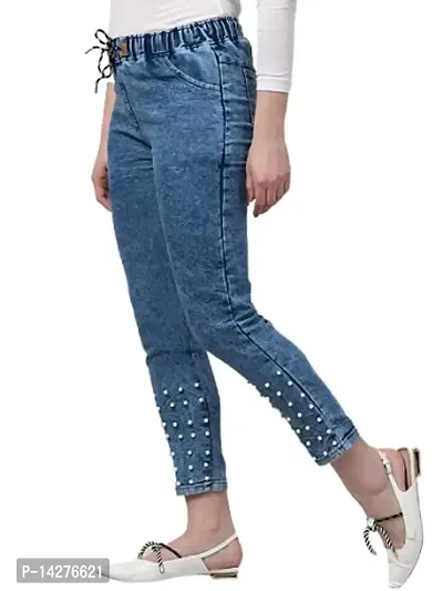 Cotume Collections Women's Slim Fit Jeans (Blue) (XXL, Blue, s)