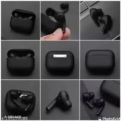 NEW Airpods Pro Black premium quality audio clear sound Bluetooth v5.0 Bluetooth Headset-thumb4