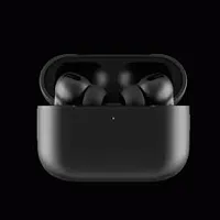 Airpods Pro In Matt black with good quality bass-thumb2