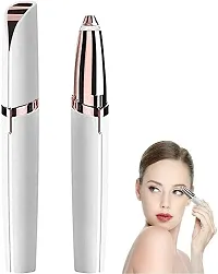 Flawless Eyebrow Trimmer for women. Painless  ,Touch  sensitive, Battery operated Eyebrow Hair Remover For women HARSHIT TRADERS-thumb2