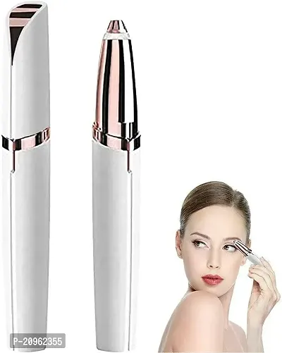 Flawless Eyebrow Trimmer for women. Painless  ,Touch  sensitive, Battery operated Eyebrow Hair Remover For women HARSHIT TRADERS-thumb3