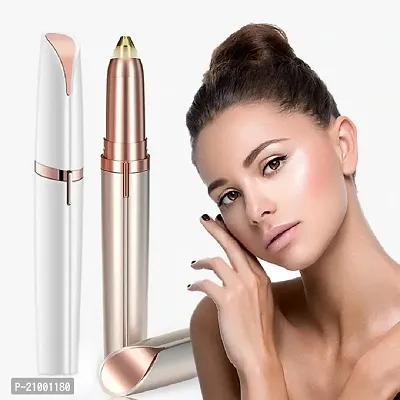 NEW WHITE  EYEBROW TRIMMER FLAWLESS BROWS HARSHIT TRADERS-thumb0