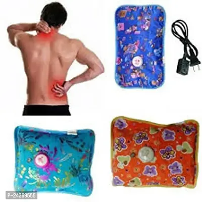 Electric Hot Water  Warm Bag for Pain Relief  Massager Electrical 1 L Hot Water Bag-thumb2