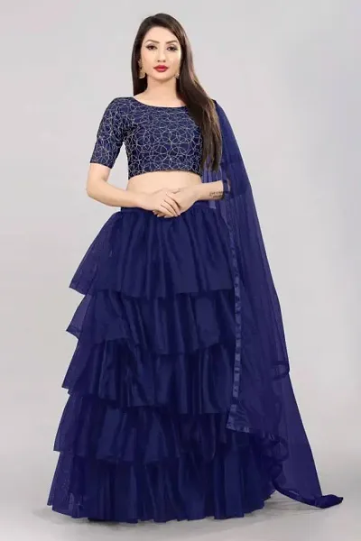 Elegant Net Lehenga Choli For Women