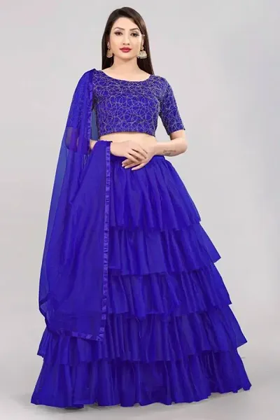 Attractive Net Lehengas Choli