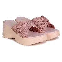 Saphire Stylish sandals for women (Peach, numeric_7)-thumb3