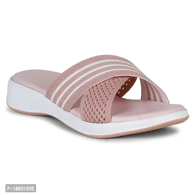 Saphire Extra Soft Light weighted Casual/Official Sandals for Women/Girls (Peach, numeric_5)