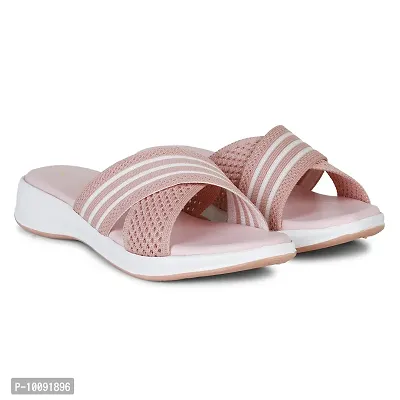 Saphire Extra Soft Light weighted Casual/Official Sandals for Women/Girls (Peach, numeric_5)-thumb4