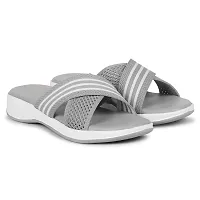 Saphire Extra Soft Light weighted Casual/Official Sandals for Women/Girls (Grey, numeric_3)-thumb3