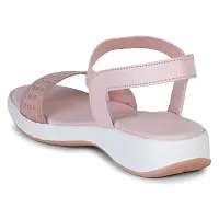 Saphire Flat Sandal,Slipper For Women's And Girl's (Peach, numeric_4)-thumb2