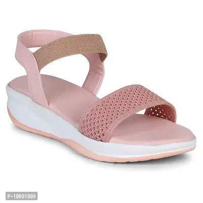 Saphire Women's Casual Strap sandals P-5 Series (Peach, numeric_3)