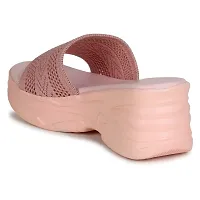 Saphire High Heel Casual Sandals For Women and Girls (Peach, numeric_8)-thumb2