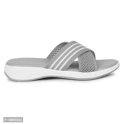 Saphire Extra Soft Light weighted Casual/Official Sandals for Women/Girls (Grey, numeric_3)-thumb2