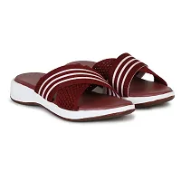 Saphire Extra Soft Light weighted Casual/Official Sandals for Women/Girls (Cherry, numeric_7)-thumb3