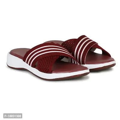 Saphire Extra Soft Light weighted Casual/Official Sandals for Women/Girls (Cherry, numeric_7)-thumb4