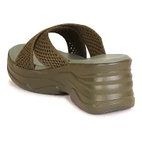Saphire Stylish sandals for women (Olive, numeric_8)-thumb2