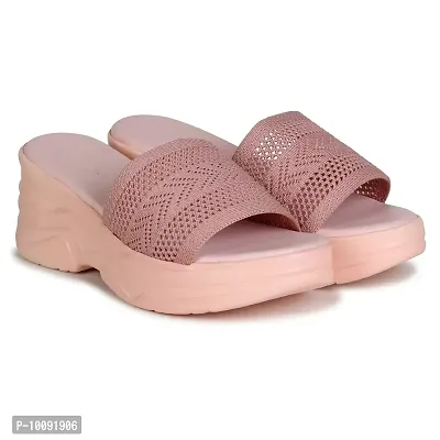 Saphire High Heel Casual Sandals For Women and Girls (Peach, numeric_8)-thumb4