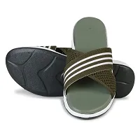 Saphire Extra Soft Light weighted Casual/Official Sandals for Women/Girls (Olive, numeric_3)-thumb4